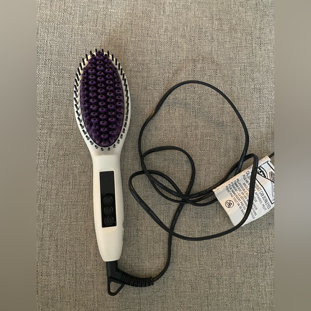 In styler iron brush